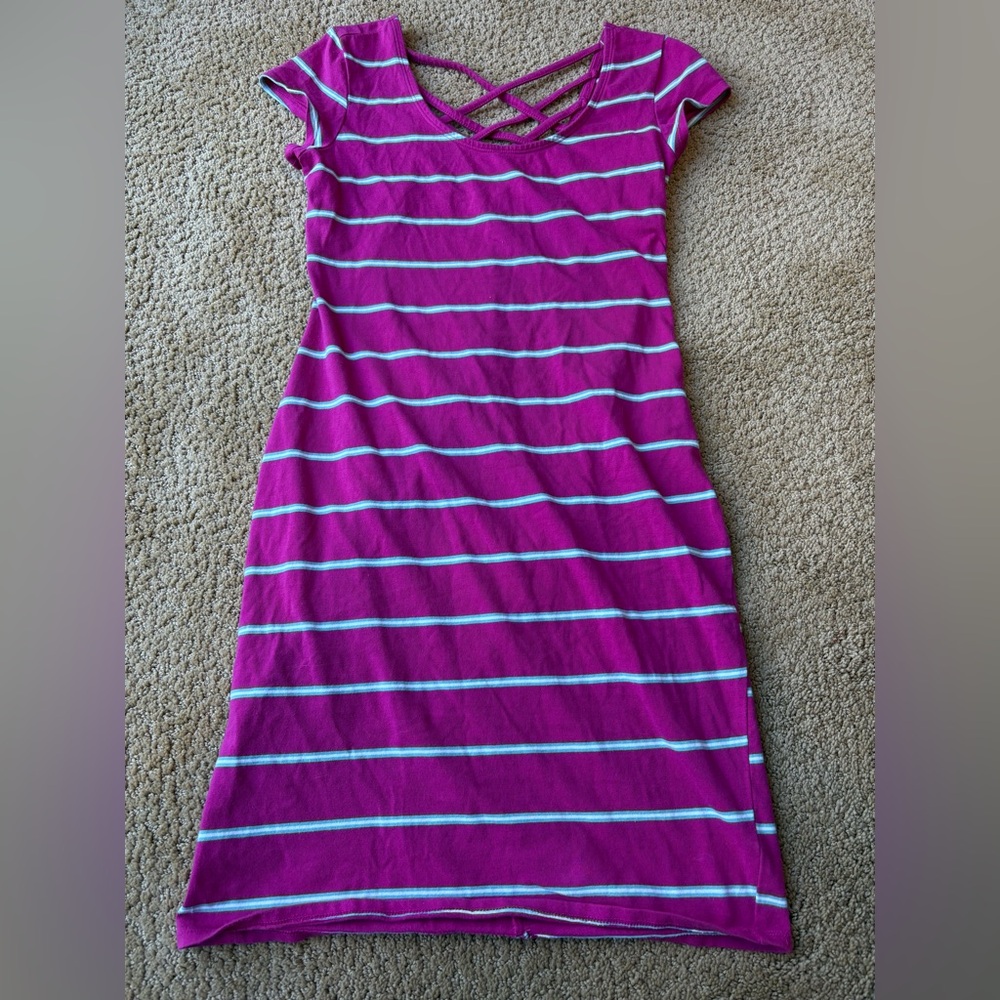 Decree Magenta and Cyan Top